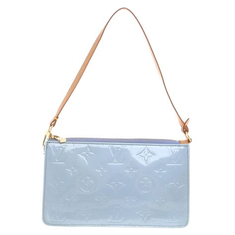 louis vuitton light blue handbag